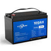 Vterun SB100 深循環太陽能電池,具有低溫保護功能